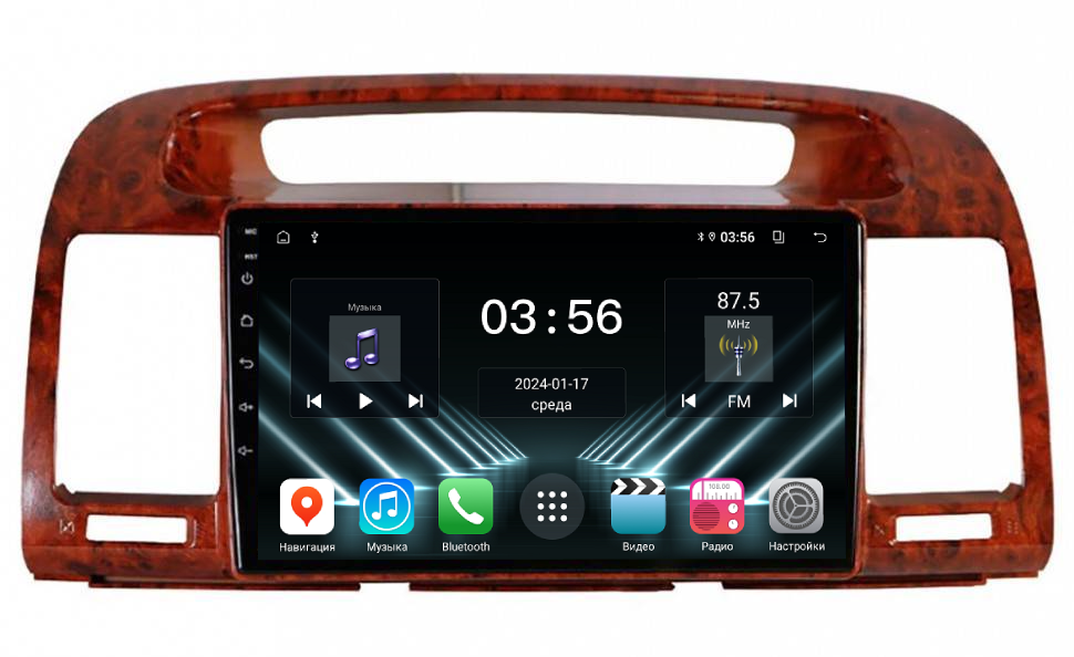 Штатная магнитола FarCar для Toyota Camry на Android (DX3020M) (CarPlay) Штатная магнитола FarCar для Toyota Camry на Android (DX3020M) (CarPlay)