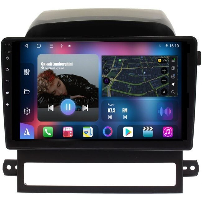Магнитола для Chevrolet Captiva 2006-2011 - FarCar 022M Android 12, 8-ядер, QLED, Carplay, SIM-слот (CarPlay)