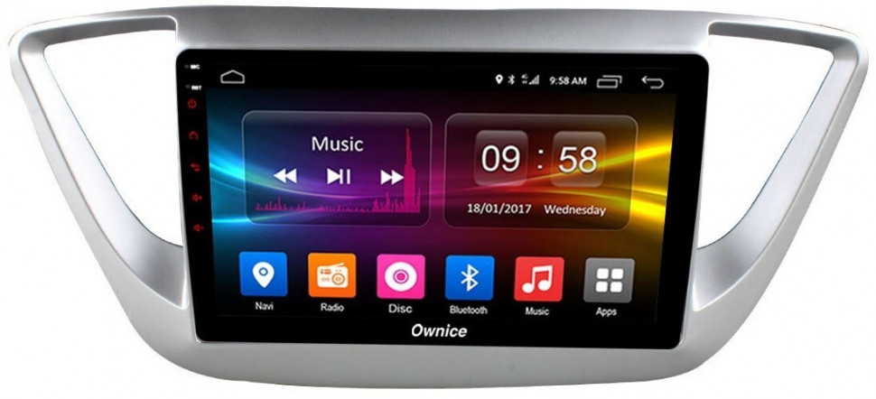 Магнитола для Hyundai Solaris 2017+ - Carmedia OL-9710 QLed, Android 10/12, ТОП процессор, CarPlay, SIM-слот (CarPlay)
