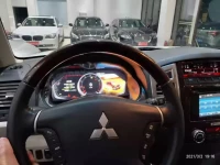 Электронная панель приборов Mitsubishi Pajero 4 2006-2020 - Carmedia NH-LCD-M1203 с 12.3" ЖК экраном QLED (CarPlay)