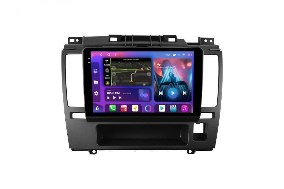 Штатная магнитола FarCar s400 2K 360 для Nissan Tiida на Android (BX1148M 360) (CarPlay)