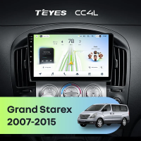 Штатная магнитола для Hyundai Grand Starex (2007-2015) F1 - Teyes CC4L на Android 14, 8-ядер, 6ГБ-64ГБ, SIM-слот