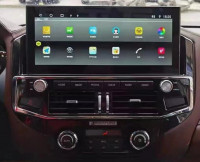 Магнитола Mitsubishi Pajero 4 2006-2020 - Carmedia KP-M1207 монитор 12.3" (в стиле "Лексус") Android 10, 6Гб+128Гб, CarPlay, SIM-слот (CarPlay)