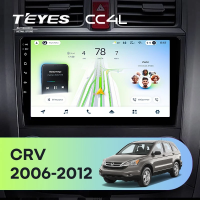 Штатная магнитола для Honda CR-V 3 RE (2006-2012) - Teyes CC4L на Android 14, 8-ядер, 6ГБ-64ГБ, SIM-слот