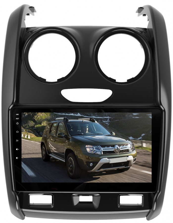 Магнитола для Renault Duster 2015-2020, Lada Largus 2021+ - Carmedia YR-9109-S9 на Android, 8-ЯДЕР, 4ГБ-64ГБ, SIM-слот (CarPlay)