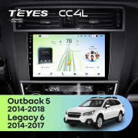 Штатная магнитола для Subaru Legacy 6 (2014-2017) / Outback 5 (2014-2018) - Teyes CC4L на Android 14, 8-ядер, 6ГБ-64ГБ, SIM-слот