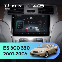 Штатная магнитола для Lexus ES250 ES300 ES330 (2001-2006) (Экран 9,5") - Teyes CC4 Pro на Android 13, 8-ядер, 12ГБ-256ГБ, SIM-слот