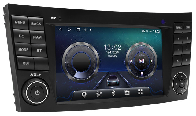 Магнитола для Mercedes-Benz E (W211) 2002-2009 - Carmedia MKD-7011-S10 Android 12, ТОП процессор, 4Гб+64Гб, CarPlay, SIM-слот (CarPlay)