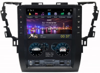 Магнитола для Toyota Alphard H30, Vellfire 2 2015-2023 - (без JBL) - Carmedia ZF-1308L-Q6 (Тесла-Стиль) Android 11, 8ГБ+128ГБ, SIM-слот (CarPlay)