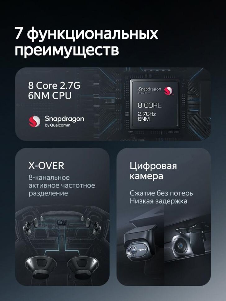 Штатная магнитола Teyes CC4 Pro 8/128 Chery Tiggo 3 (2016-2018)