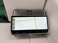 Магнитола для Toyota Land Cruiser Prado 150 2017-2023 - Carmedia KP-T1204 на Android 12, 8Гб+128Гб, 4G SIM-слот, CarPlay