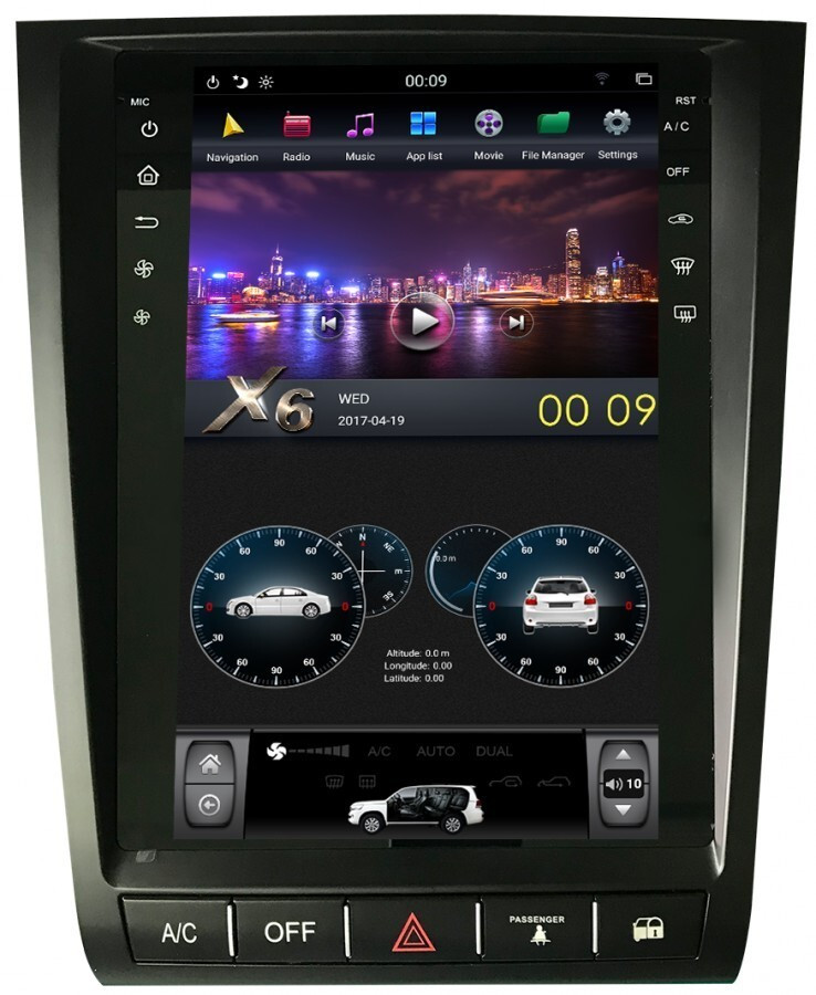 Магнитола для Lexus GS 2005-2012 - Carmedia ZF-1252H-DSP ("Тесла-Стиль") на Android 9, 6-ТУРБО ядер, 4ГБ-64ГБ (CarPlay)