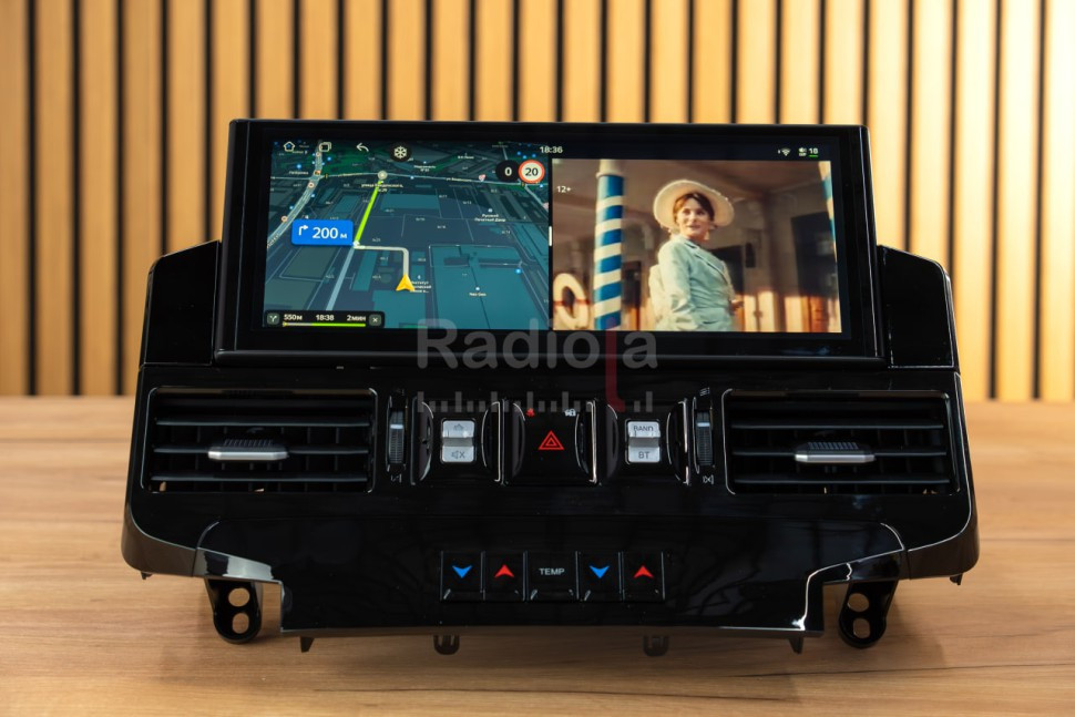 Монитор Android 12,3" для Toyota Land Cruiser 200 2007-2015 RDL-LC200H 07-15 DH12
