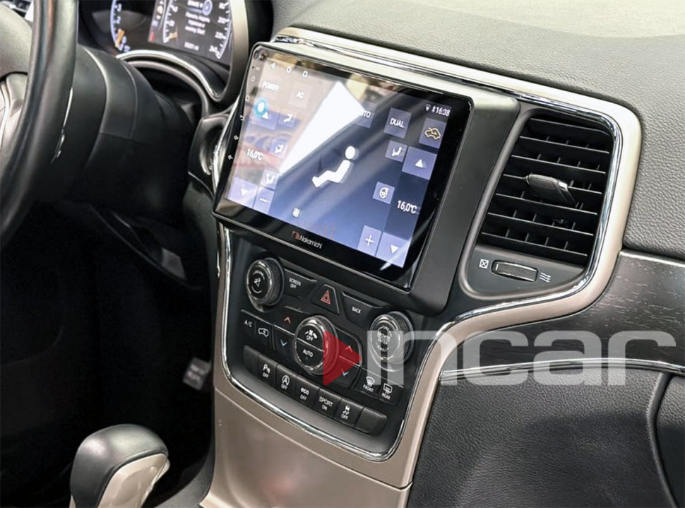 Магнитола для Jeep Grand Cherokee  IV - MediaTune TS20 6/128 +360, Android 13, ТОП процессор, QLED, Carplay, SIM-слот (CarPlay)