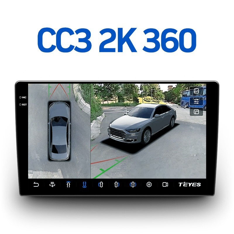 Магнитола для Chevrolet Lacetti седан, Daewoo Gentra - Teyes CC3-2K QLed Android 10, ТОП процессор, SIM-слот, CarPlay (CarPlay)