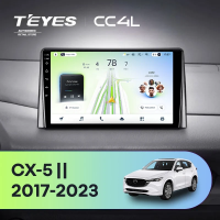 Штатная магнитола для Mazda CX-5 2 KF (2017-2023) F2 - Teyes CC4L на Android 14, 8-ядер, 6ГБ-64ГБ, SIM-слот