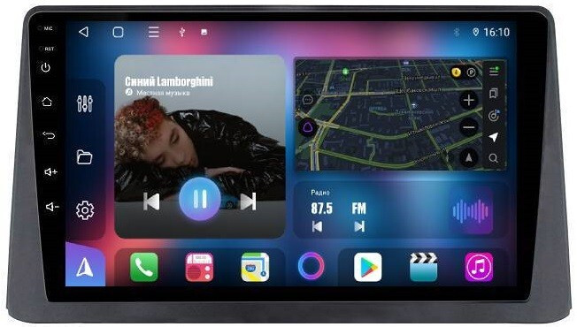 Магнитола для Opel Mokka 2012-2015 - FarCar 235M Android 12, 8-ядер, QLED, Carplay, SIM-слот (CarPlay)