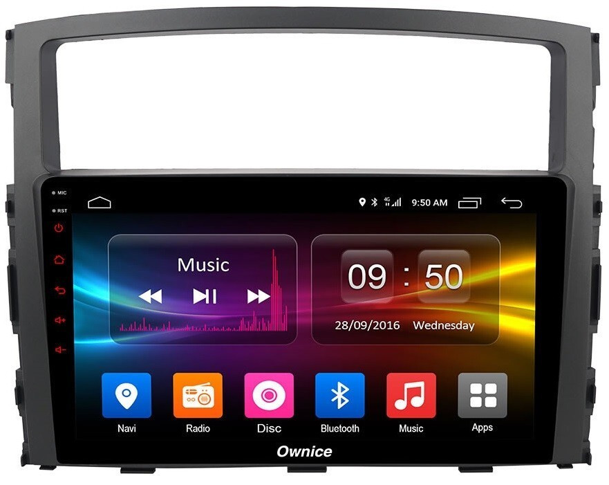 Магнитола для Mitsubishi Pajero 2006-2020 - Carmedia OL-9566 QLed, Android 10/12, ТОП процессор, CarPlay, SIM-слот (CarPlay)