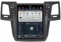Магнитола для Toyota HiLux/Fortune 2011-2015 - Carmedia ZF-1257-Q6 ("Тесла-Стиль") Android 11, 8ГБ+128ГБ, SIM-слот (CarPlay)