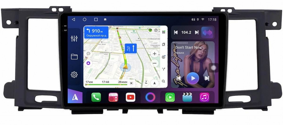 Штатная магнитола FarCar s500 Plus 2K для Nissan Patrol, Infinity QX56, QX80 на Android (GX3261M)