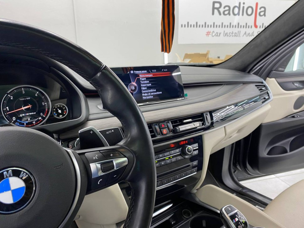 Монитор Android 10,25" для BMW X5/X6 (F15/F16) 2014-2016 NBT RDL-6245