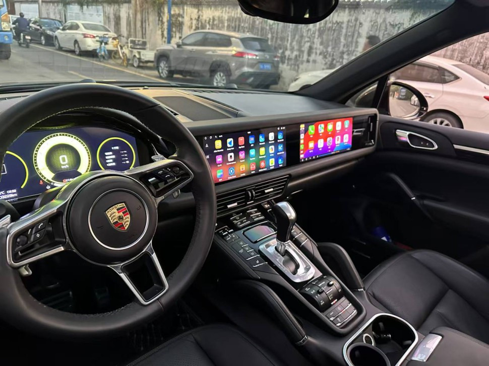 Монитор Android 12,3"+12,3" для Porsche Cayenne 2014-2016 CDR3.0/PCM3.0 RDL-Cayenne Dual 3.0