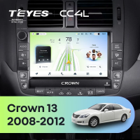 Штатная магнитола для Toyota Crown 13 S200 (2008-2012) - Teyes CC4L на Android 14, 8-ядер, 6ГБ-64ГБ, SIM-слот