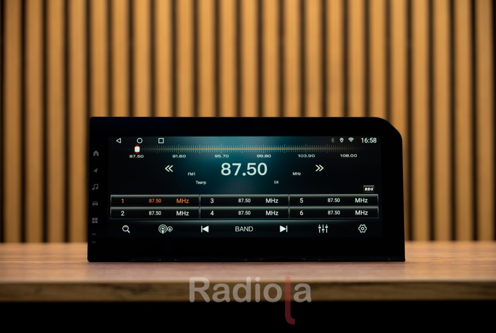 Монитор Android 12,3" для Toyota Land Cruiser Prado 2023+ RDL-LC250 (CarPlay)