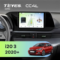 Штатная магнитола для Hyundai i20 3 (2020-2025) - Teyes CC4L на Android 14, 8-ядер, 6ГБ-64ГБ, SIM-слот