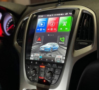Магнитола для Opel Astra J 2010-2015 - Carmedia ZF-1227-Q6 ("Тесла-Стиль") Android 11, 8ГБ+128ГБ, SIM-слот (CarPlay)