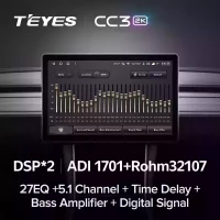 Магнитола для Toyota Alphard H30, Vellfire 2 2015-2023 - Teyes CC3-2K монитор 13", QLED+2K, Android 10, ТОП процессор, 4G SIM-слот, CarPlay (CarPlay)