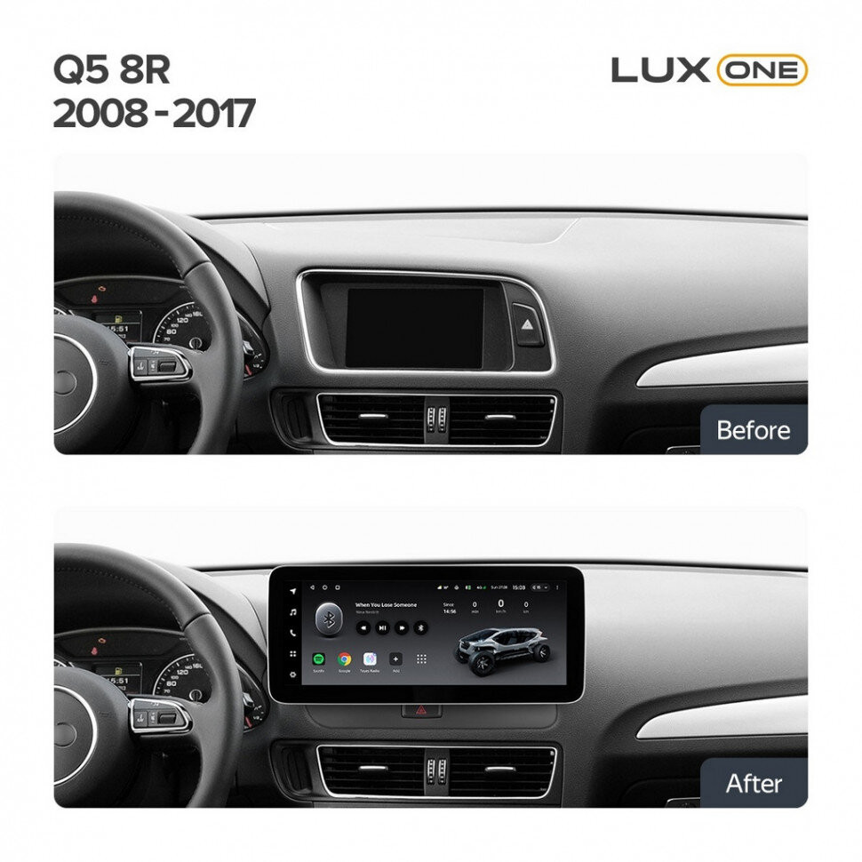 Штатная магнитола Teyes LUX ONE 6/128 Audi Q5 8R (2008-2017) (A)