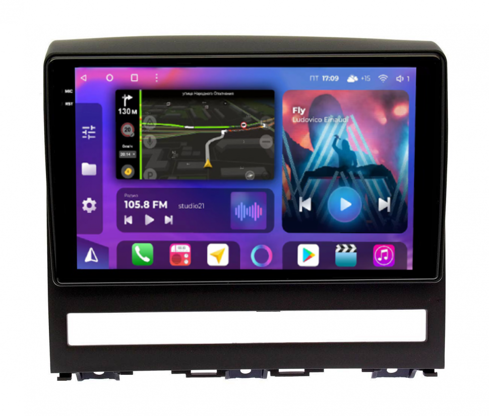 Штатная магнитола FarCar s400 2K для Fiat Albea, Siena, Palio, Perla на Android (BX3054M) (CarPlay)