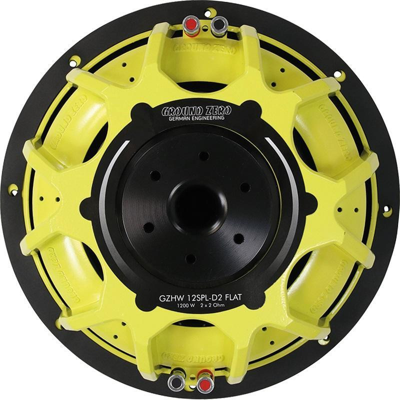 Ground zero GZHW 12SPL-D2 FLAT - сабвуферный динамик