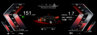 Цифровая приборная ЖК панель для BMW 1/2/X1/X2 F20/F22/F39/F48/F52 2013-2022 RDL-1297