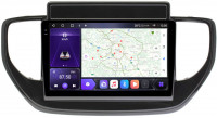 Магнитола для Hyundai Solaris 2020+ (штатный экран) - Carmedia OL-9714 QLed+2K, Android 12, ТОП процессор, CarPlay, SIM-слот (CarPlay)