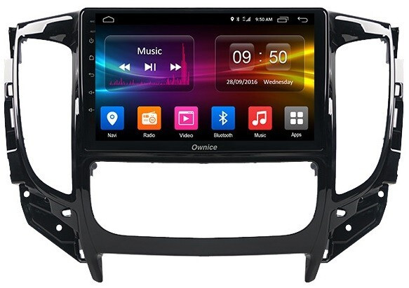 Магнитола для Mitsubishi L200 2016-2019, FIAT Fullback - Carmedia OL-9567 Android 10, 8-ядер, SIM-слот (CarPlay)