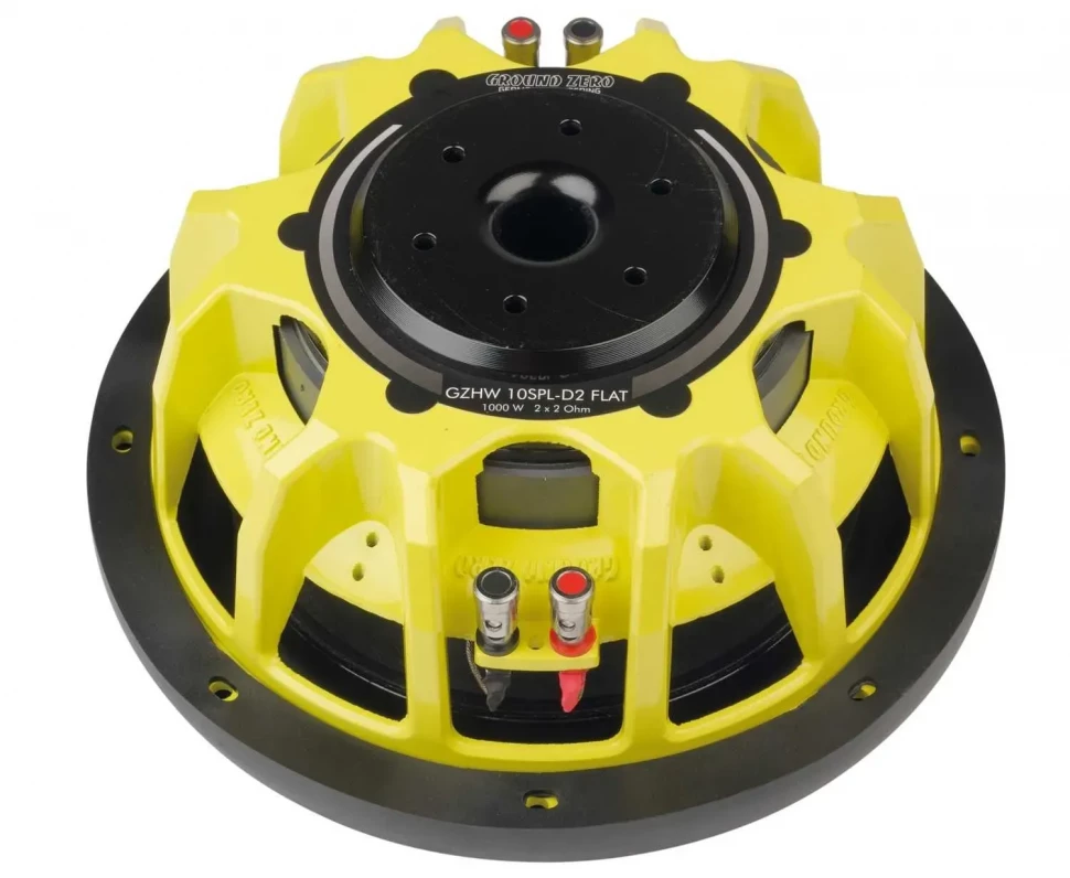 Ground Zero GZHW 10SPL-D2 FLAT - сабвуферный динамик