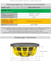 Ground Zero GZHW 10SPL-D2 FLAT - сабвуферный динамик