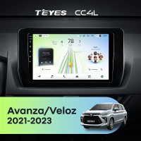 Штатная магнитола для Toyota Avanza Veloz (2021-2023) - Teyes CC4L на Android 14, 8-ядер, 6ГБ-64ГБ, SIM-слот
