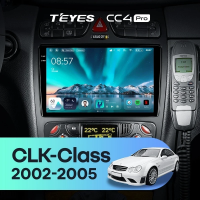 Штатная магнитола для Mercedes-Benz CLK-Class C209 A209 (2002-2005) (Экран 9,5") - Teyes CC4 Pro на Android 13, 8-ядер, 12ГБ-256ГБ, SIM-слот