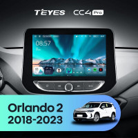 Штатная магнитола Teyes CC4 Pro 8/128 Chevrolet Orlando 2 (2018-2023)