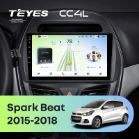 Штатная магнитола для Chevrolet Spark Beat (2015-2018) F2 - Teyes CC4L на Android 14, 8-ядер, 6ГБ-64ГБ, SIM-слот