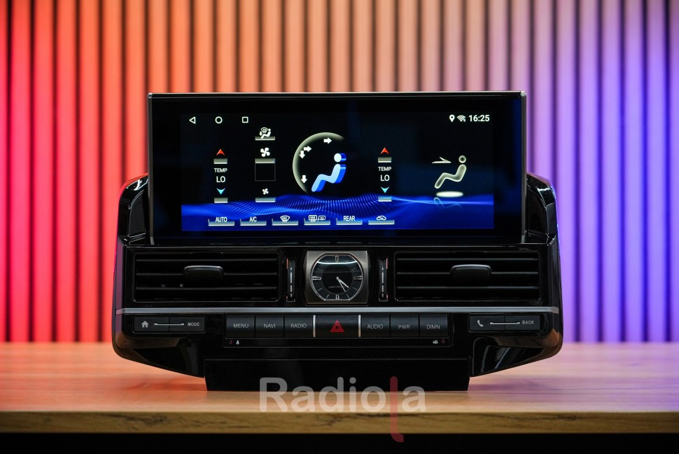 Монитор Android 12,3" для Toyota Land Cruiser 200 2016+ RDL-LC200-16 LCD
