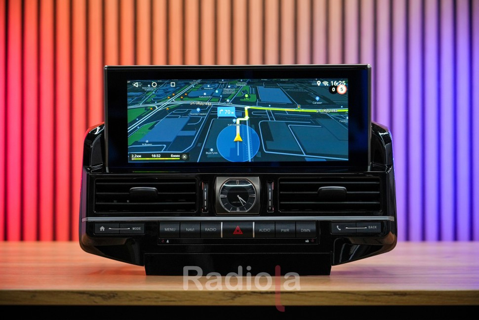 Монитор Android 12,3" для Toyota Land Cruiser 200 2016+ RDL-LC200-16 LCD