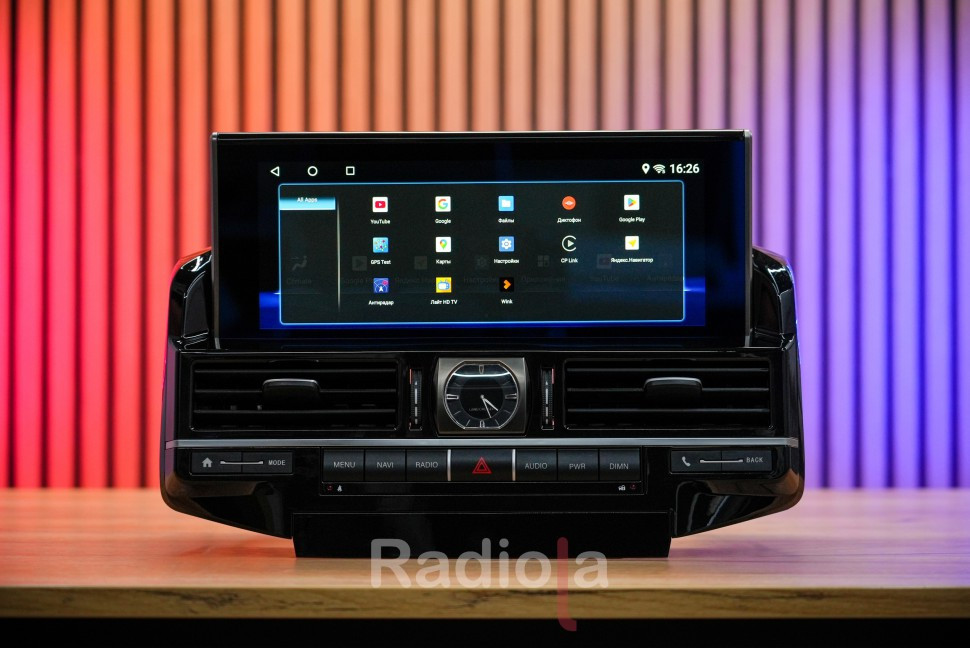 Монитор Android 12,3" для Toyota Land Cruiser 200 2016+ RDL-LC200-16 LCD