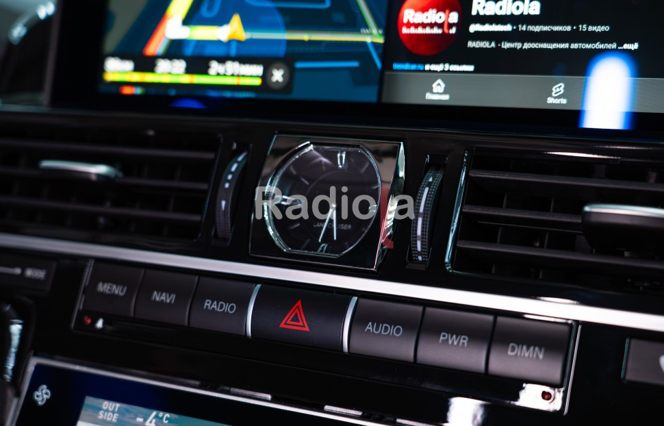 Монитор Android 12,3" для Toyota Land Cruiser 200 2016+ RDL-LC200-16 LCD