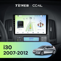 Штатная магнитола для Hyundai i30 1 FD (2007-2012) F2 - Teyes CC4L на Android 14, 8-ядер, 6ГБ-64ГБ, SIM-слот