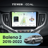 Штатная магнитола для Suzuki Baleno 2 (2015-2022) - Teyes CC4L на Android 14, 8-ядер, 6ГБ-64ГБ, SIM-слот