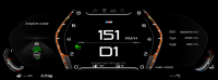 Цифровая приборная ЖК панель для BMW 5/6/7 серии F01/F02/F03/F06/F07/F10/F11/F12/F13/F18 2009-2017 CIC и NBT RDL-1261 H